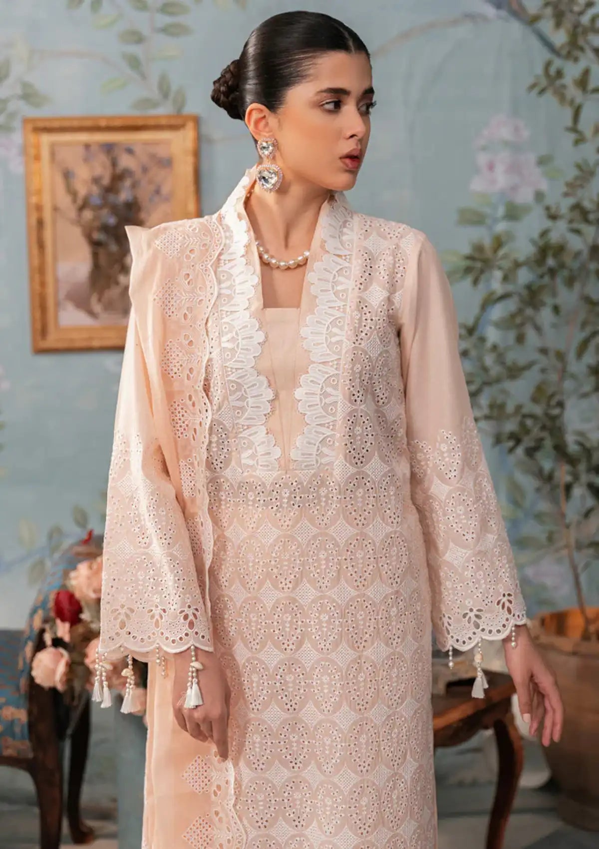 RajBari Chikankari Edition'24 D-03 - Mohsin Saeed Fabrics