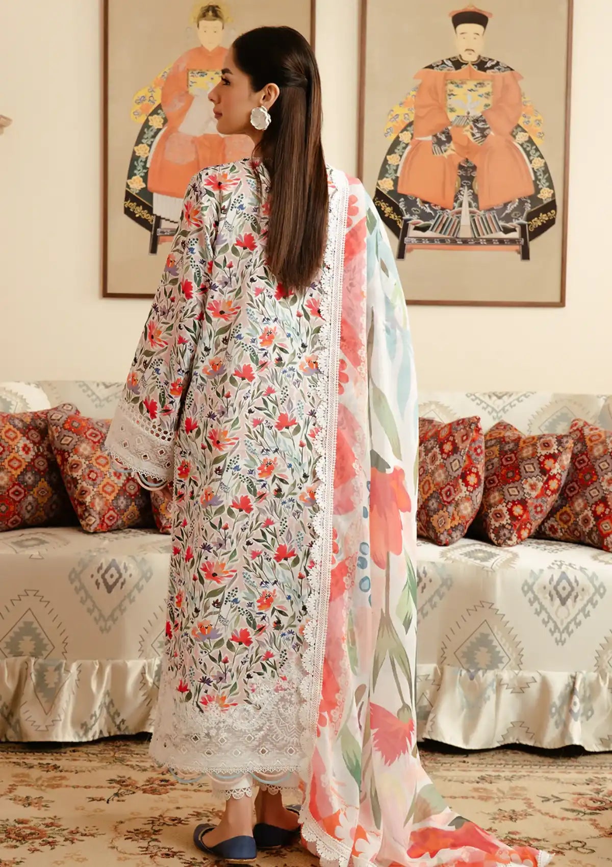 Afrozeh Malina Lawn'24 Vol-03 AL-06 Elira - Mohsin Saeed Fabrics