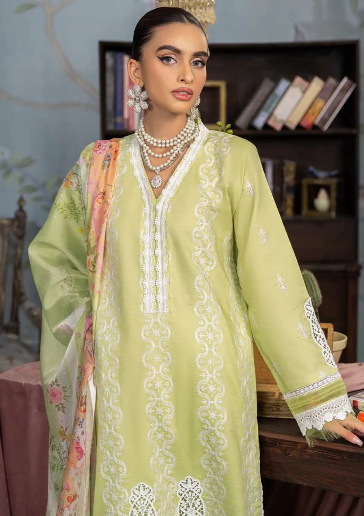 RajBari Chikankari Edition'24 D-11 - Mohsin Saeed Fabrics