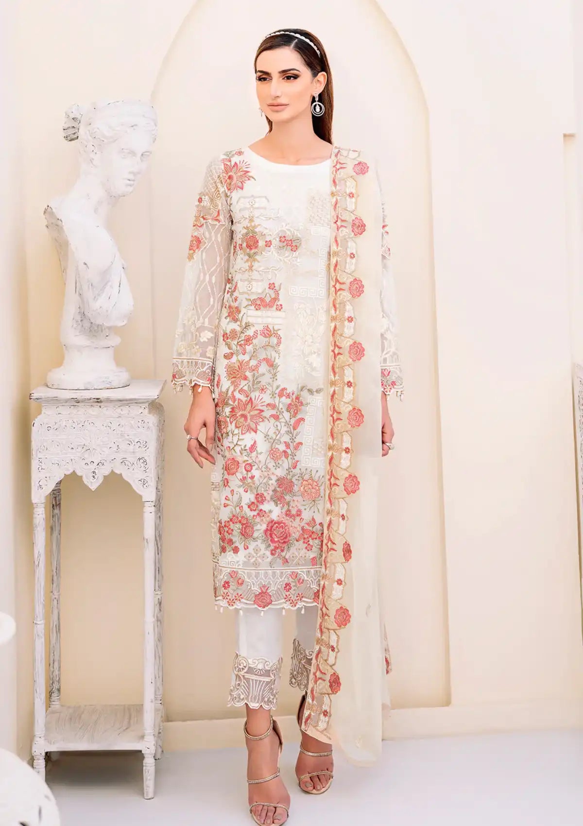 Ramsha Emb Chiffon'23 Vol-23 F-2308