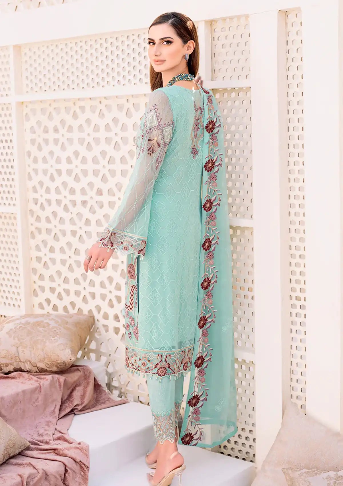 Ramsha Emb Chiffon'23 Vol-23 F-2302