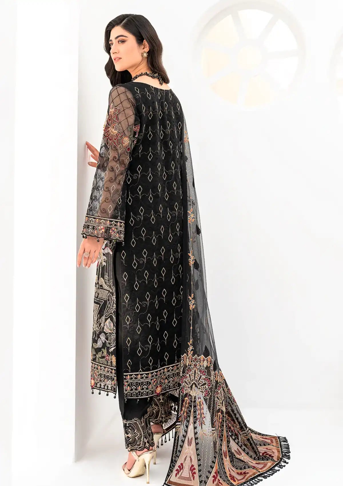 Ramsha Minhal Collection'23 Vol-08 M-803 - Mohsin Saeed Fabrics
