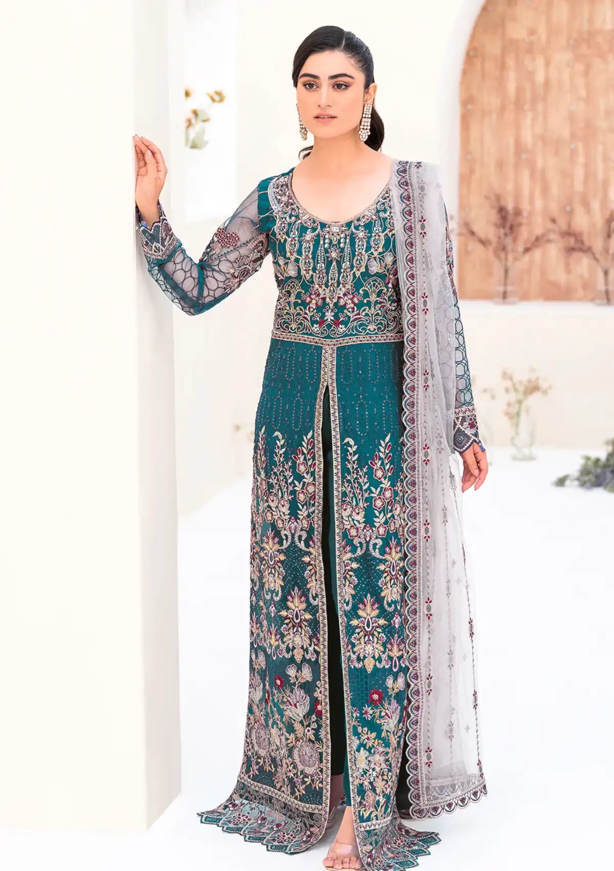 Ramsha Minhal Collection'23 Vol-08 M-810 - Mohsin Saeed Fabrics