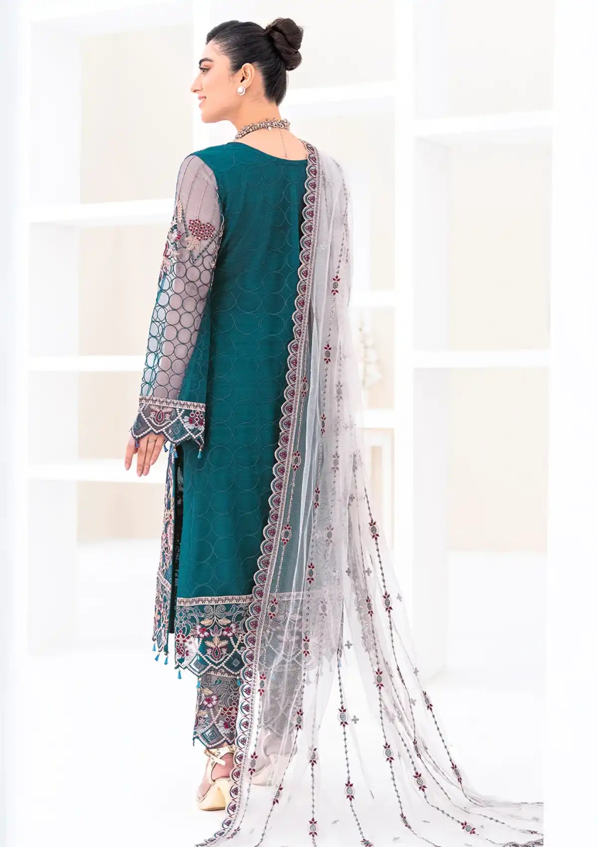 Ramsha Minhal Collection'23 Vol-08 M-810 - Mohsin Saeed Fabrics