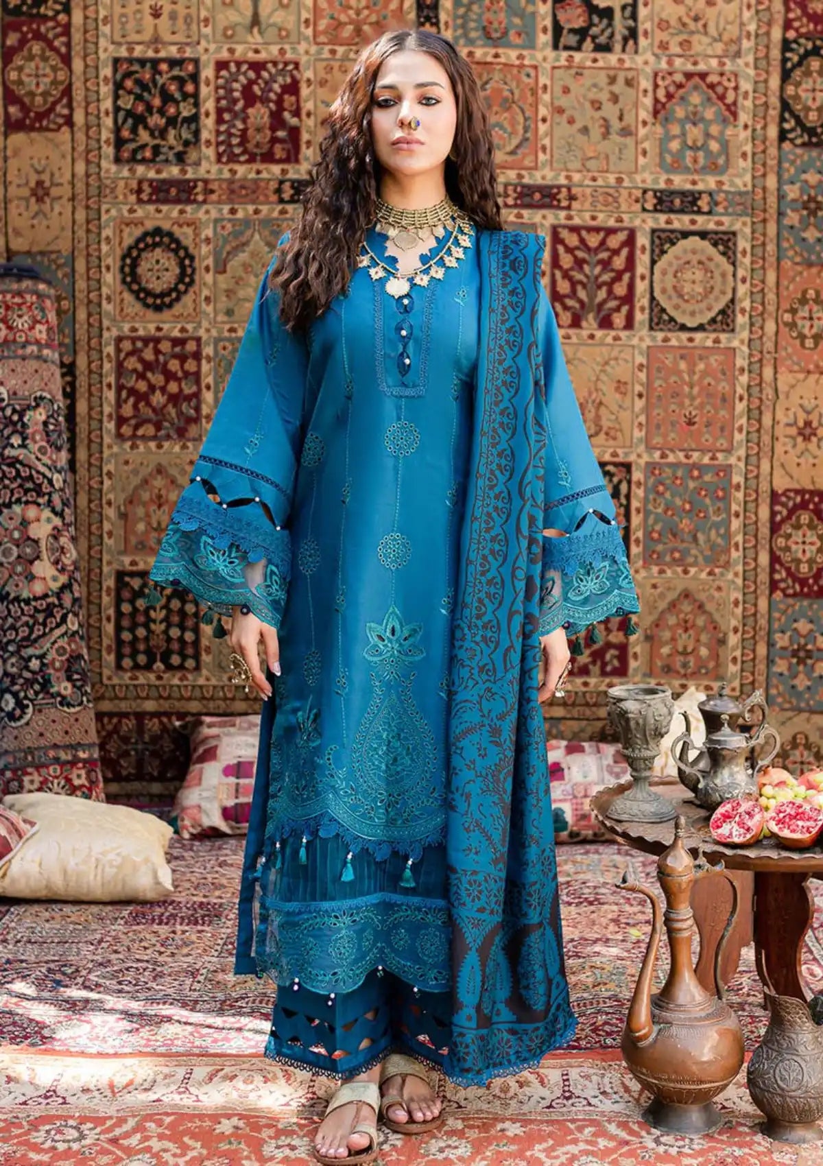 Parishay Dastak Karandi Winter'23 Vol-02 DTW-21 - Mohsin Saeed Fabrics