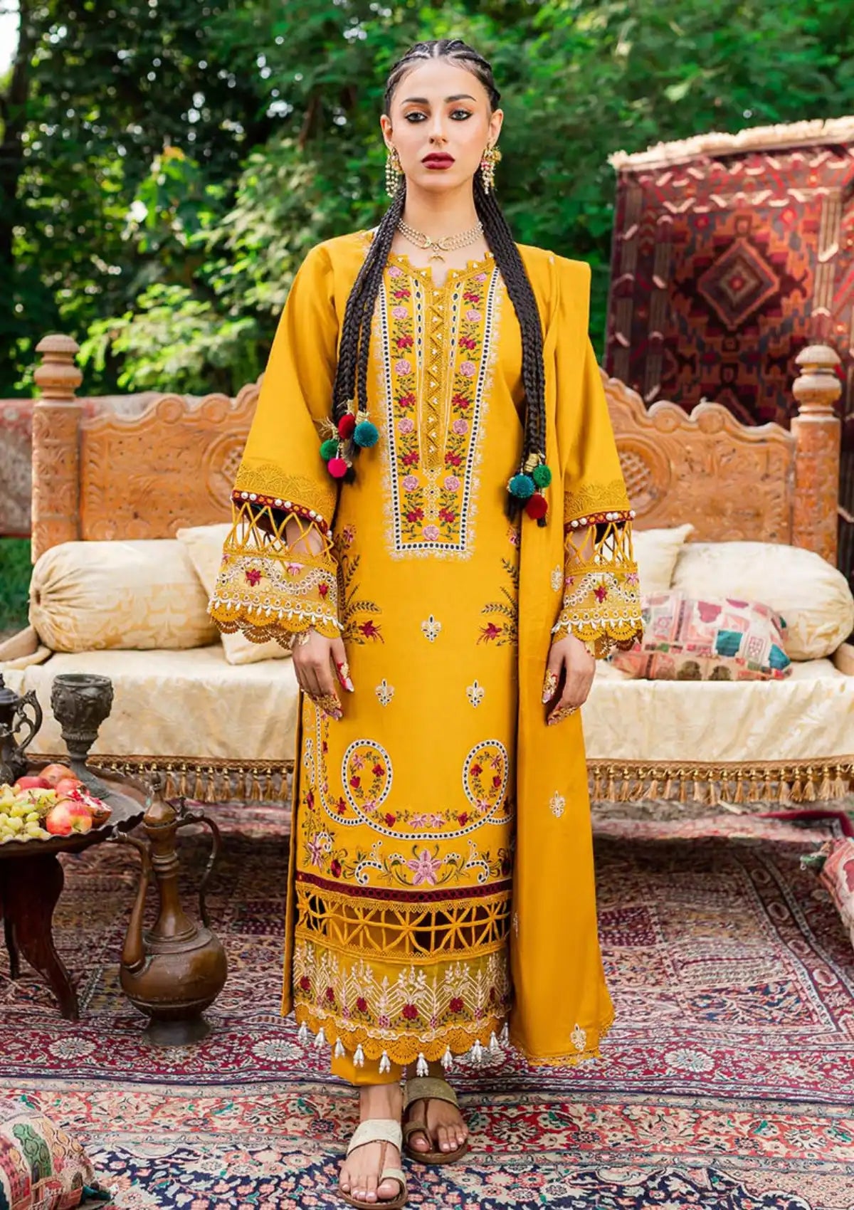 Parishay Dastak Karandi Winter'23 Vol-02 DTW-25 - Mohsin Saeed Fabrics