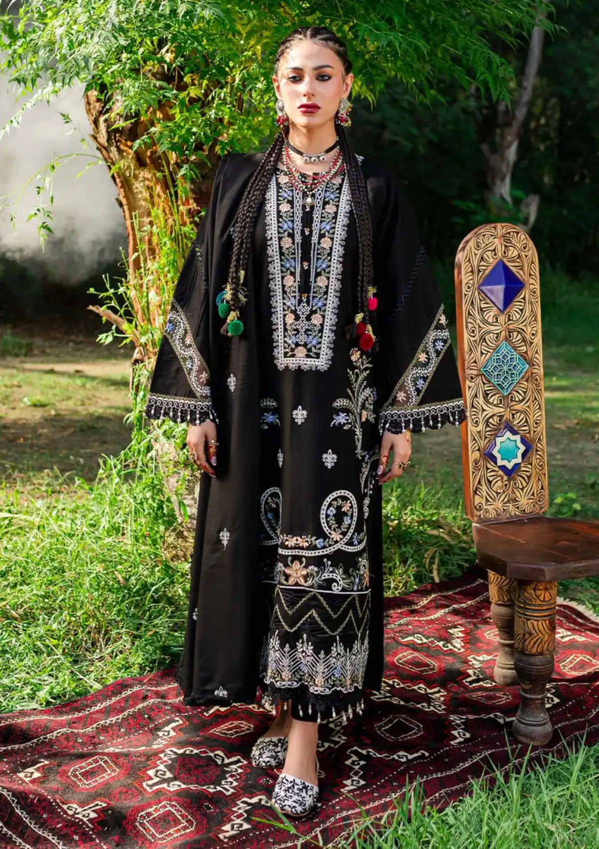 Parishay Dastak Karandi Winter'23 Vol-02 DTW-26 - Mohsin Saeed Fabrics