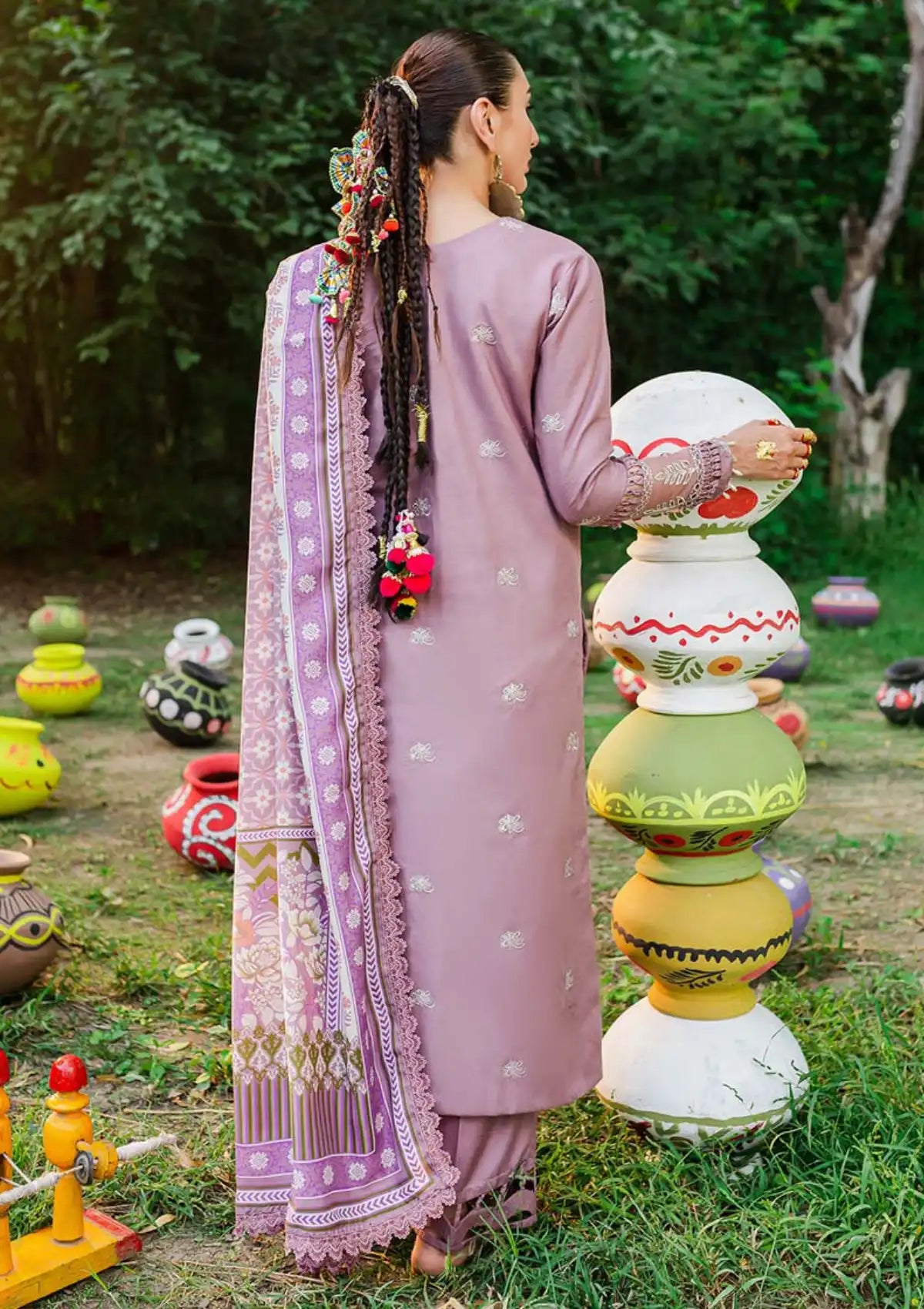 Parishay Dastak Karandi Winter'23 Vol-02 DTW-30 - Mohsin Saeed Fabrics