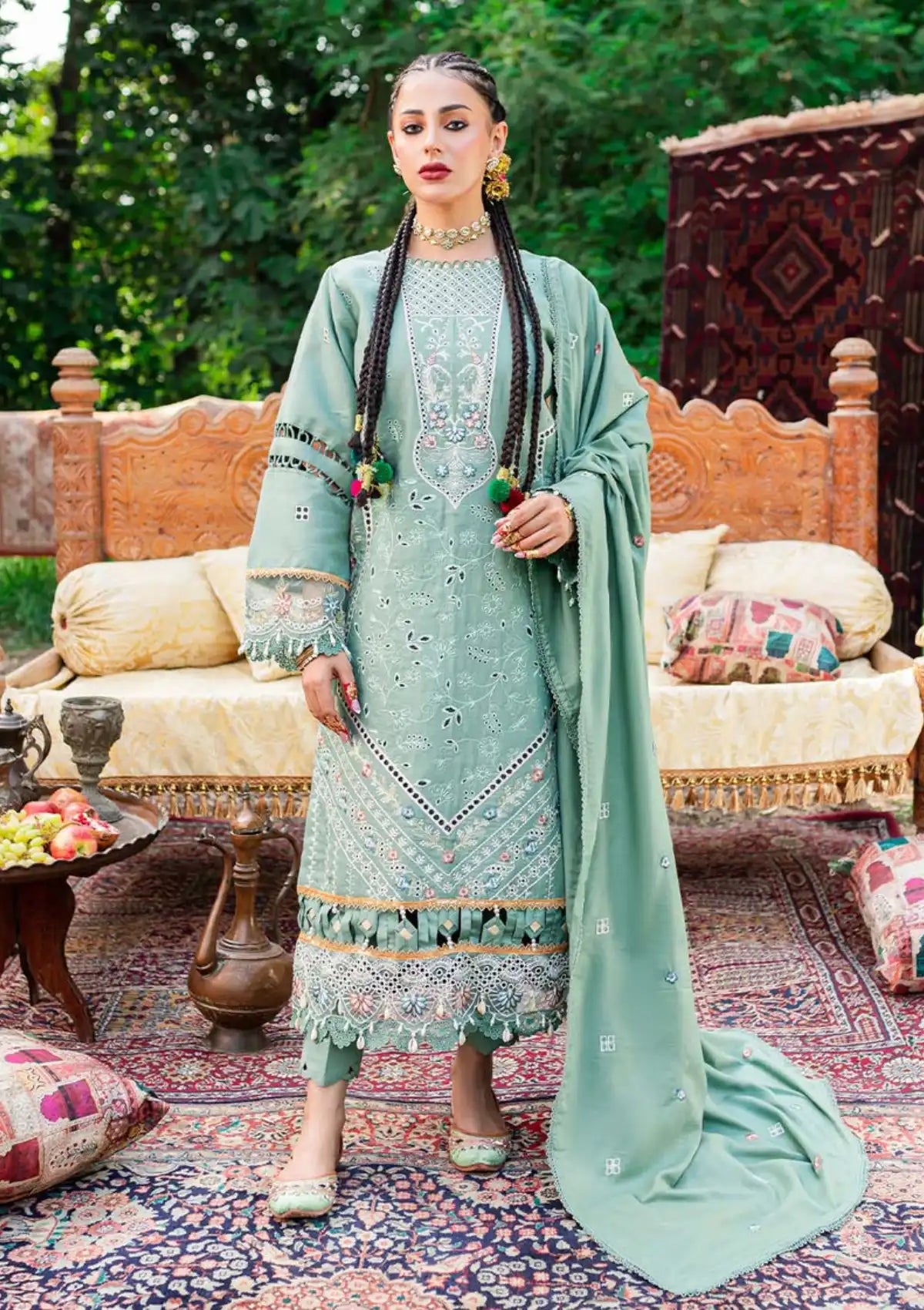 Parishay Dastak Karandi Winter'23 Vol-02 DTW-32 - Mohsin Saeed Fabrics