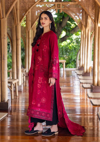 Mushq Hemline Symphony Karandi'25 D-08 Darling Bloom