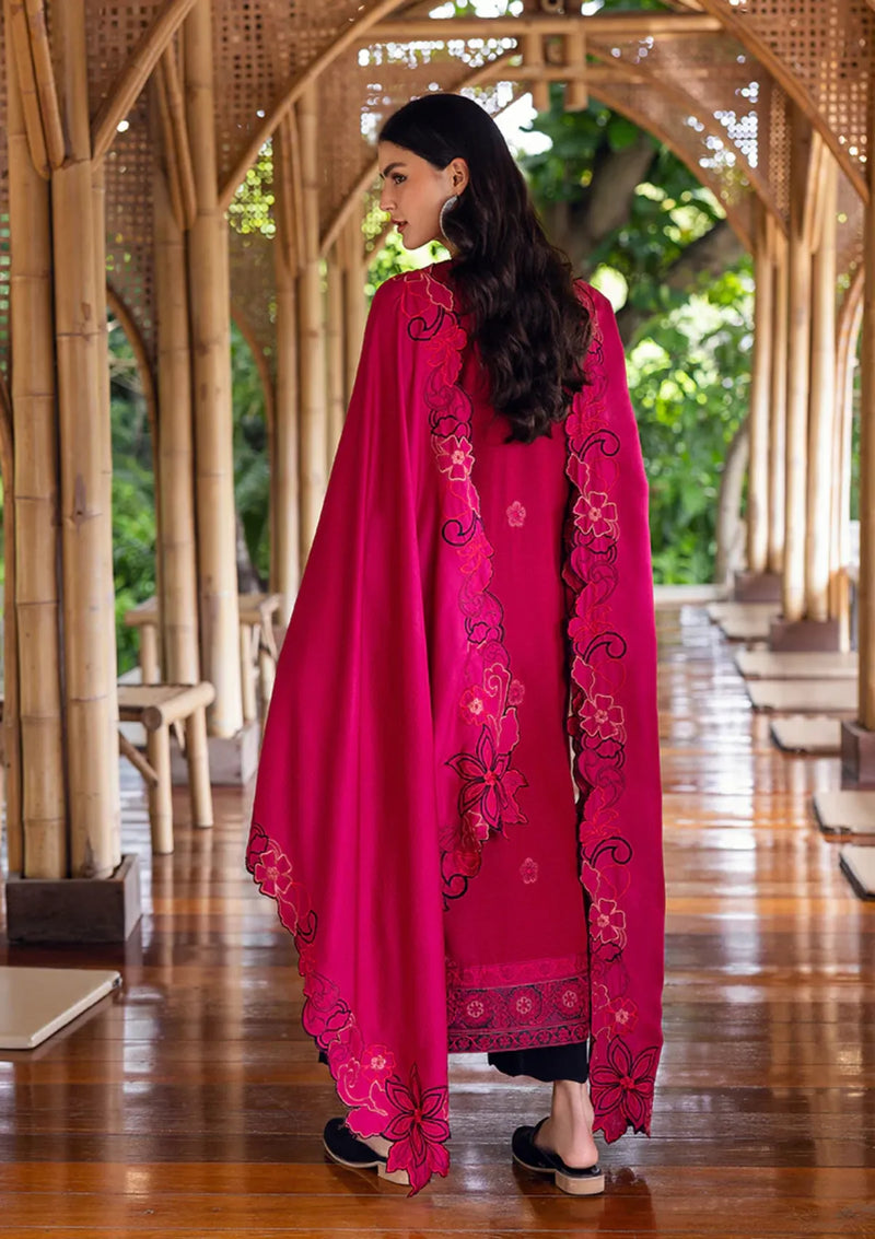 Mushq Hemline Symphony Karandi'25 D-08 Darling Bloom