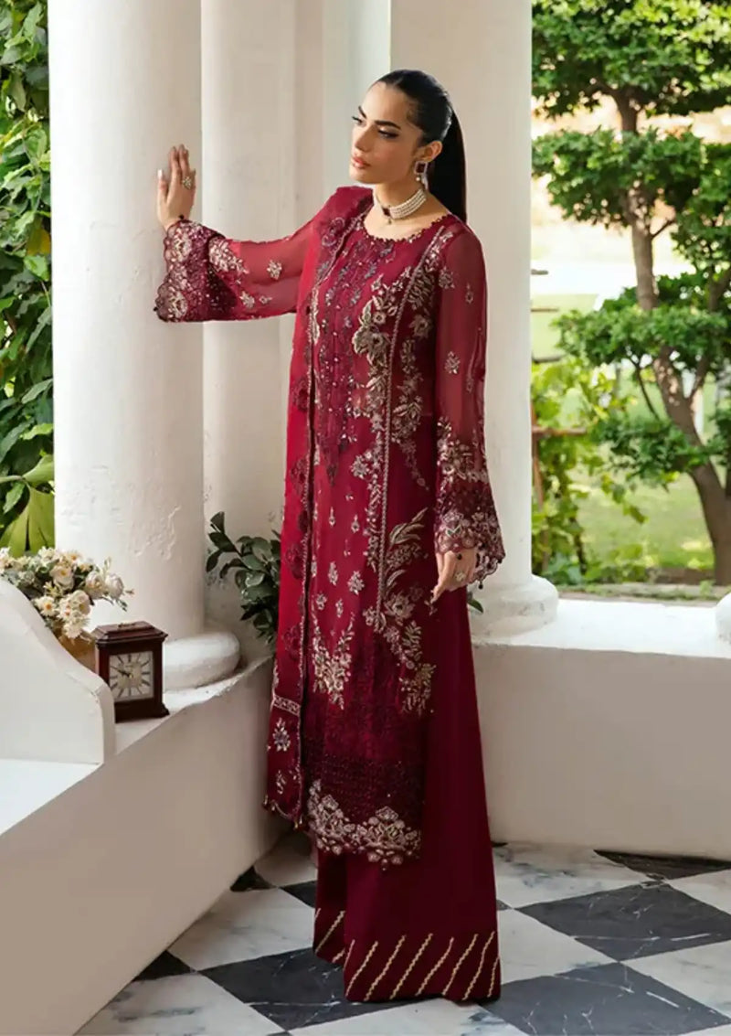 Another front image of Ramsha Dastak Luxury Chiffon'24 Q-103
