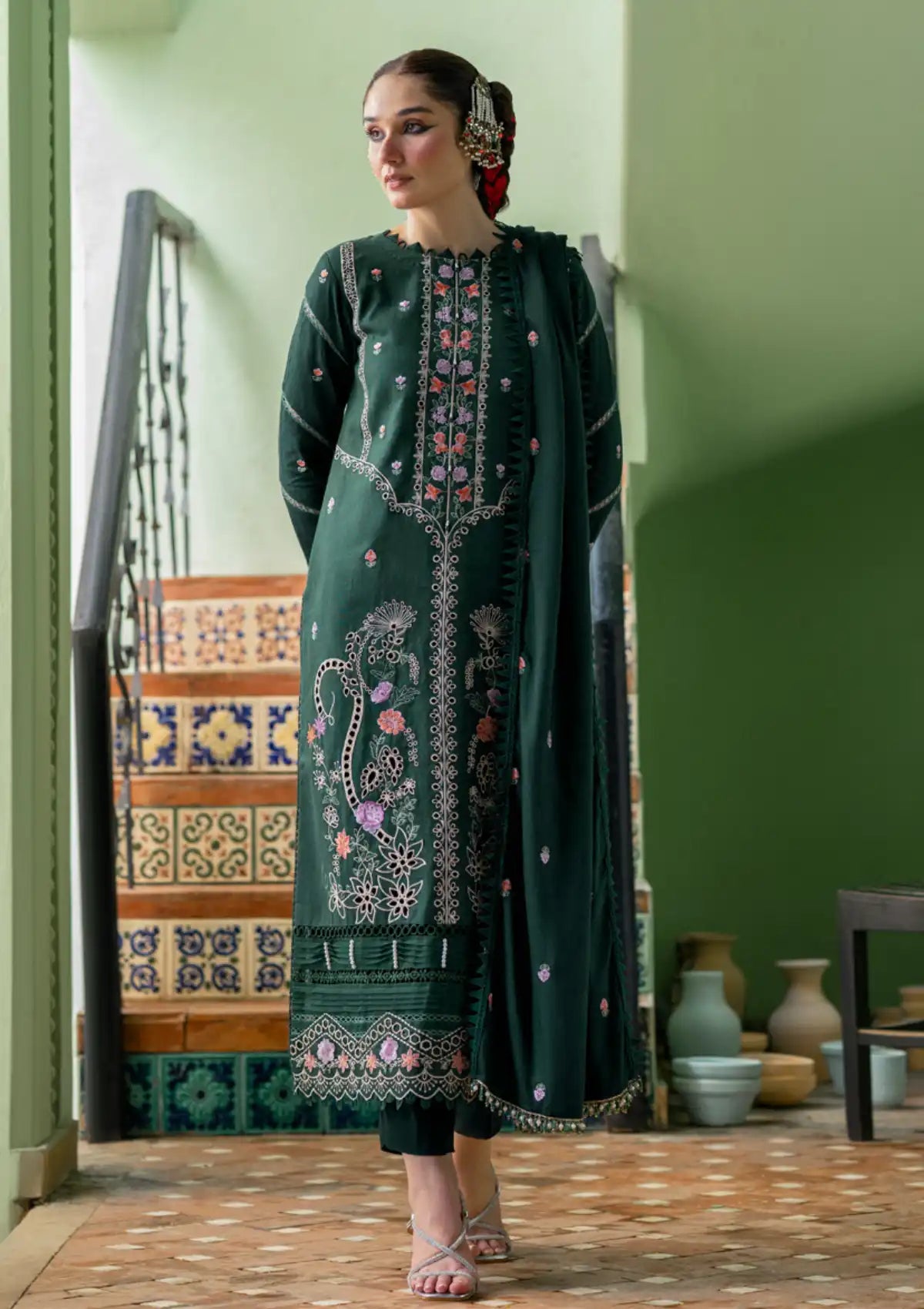 Parishay Dastak Karandi Winter'23 DTK-05 - Mohsin Saeed Fabrics