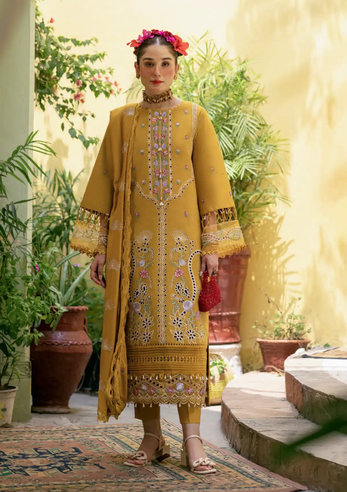 Parishay Dastak Karandi Winter'23 DTK-07 - Mohsin Saeed Fabrics