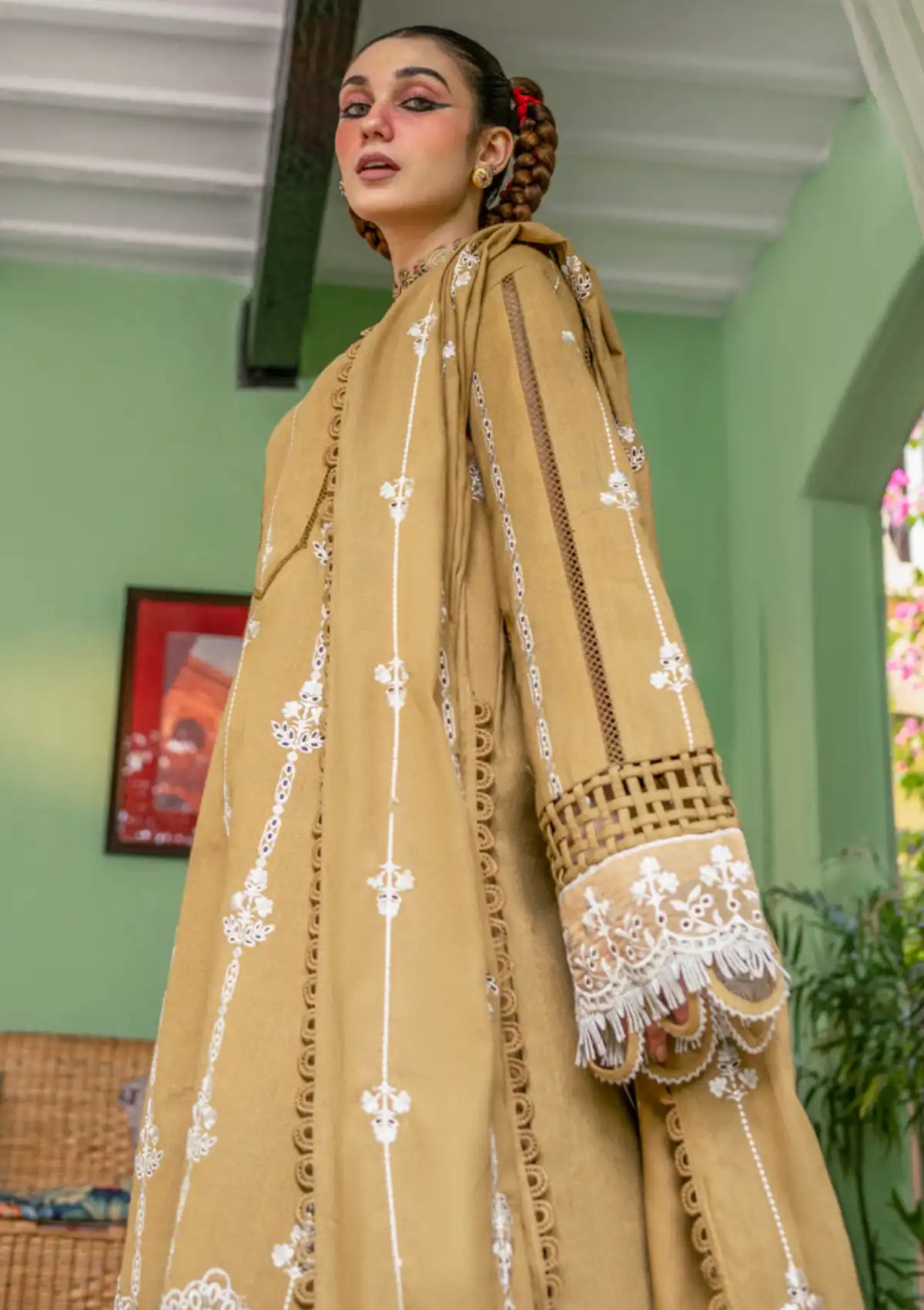 Parishay Dastak Karandi Winter'23 DTK-08 - Mohsin Saeed Fabrics