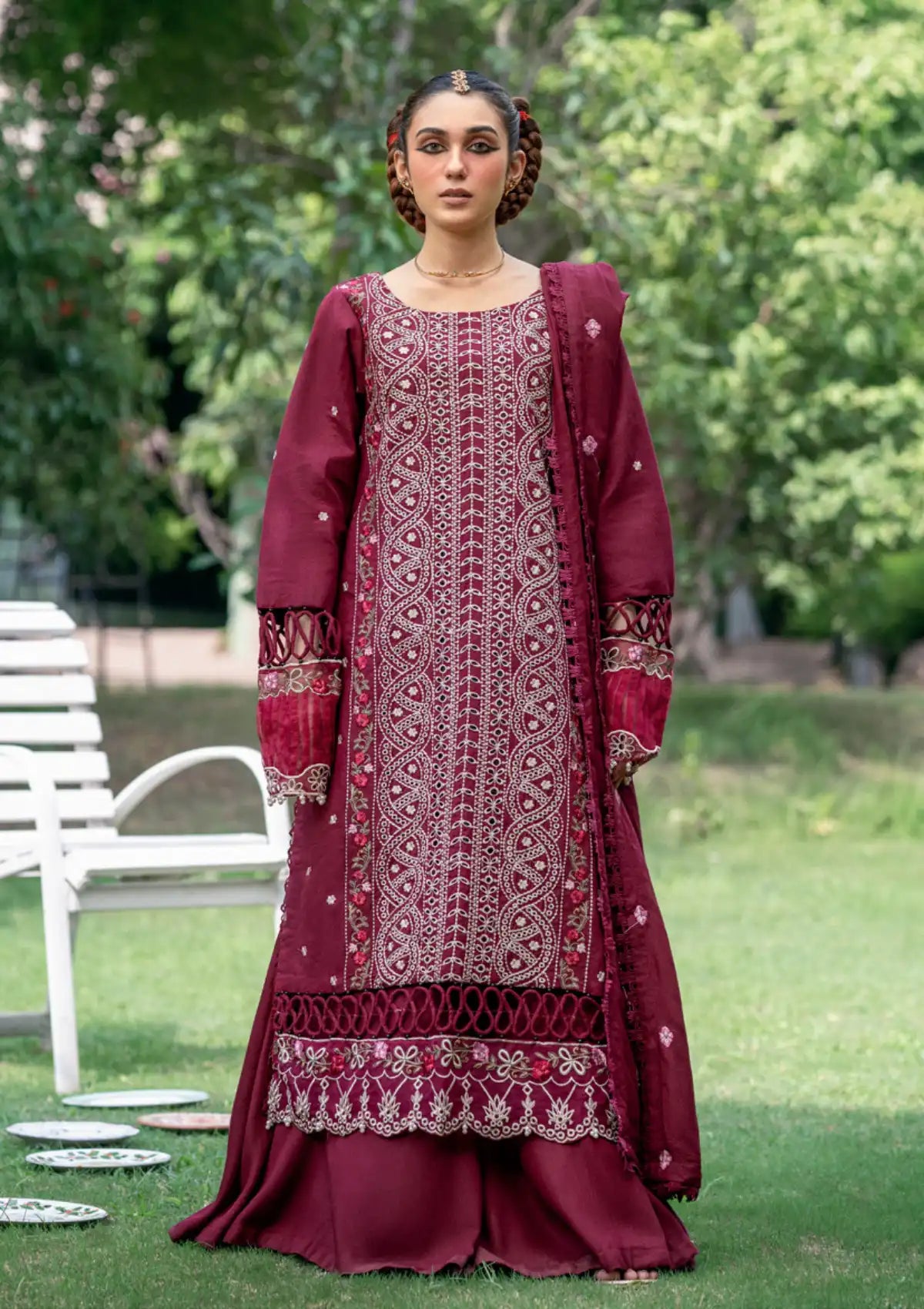 Parishay Dastak Karandi Winter'23 DTK-10 - Mohsin Saeed Fabrics