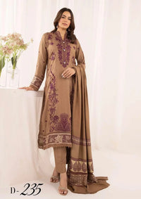 Dastoor By Khoobsurat Emb Peach Leather'23 D-235 - Mohsin Saeed Fabrics