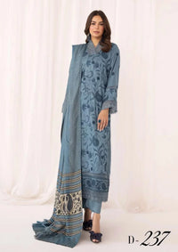 Dastoor By Khoobsurat Emb Peach Leather'23 D-237 - Mohsin Saeed Fabrics