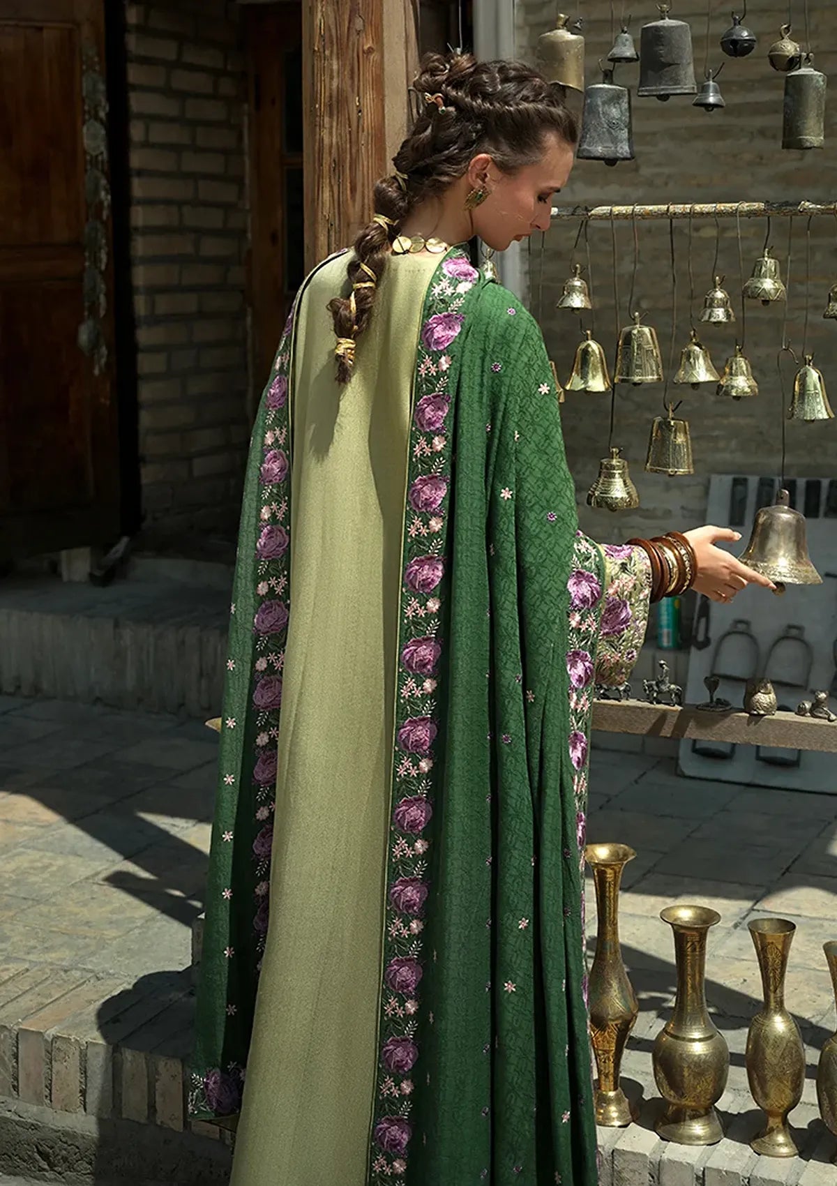 Mushq Hemline Bukhara Winter Edit'26 D-07 Desert Minaret