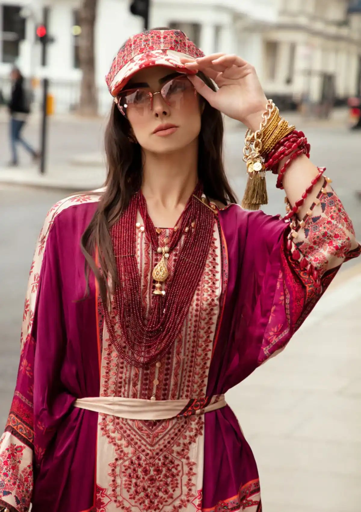 Sobia Nazir Silk Collection'22 D-01 - Mohsin Saeed Fabrics