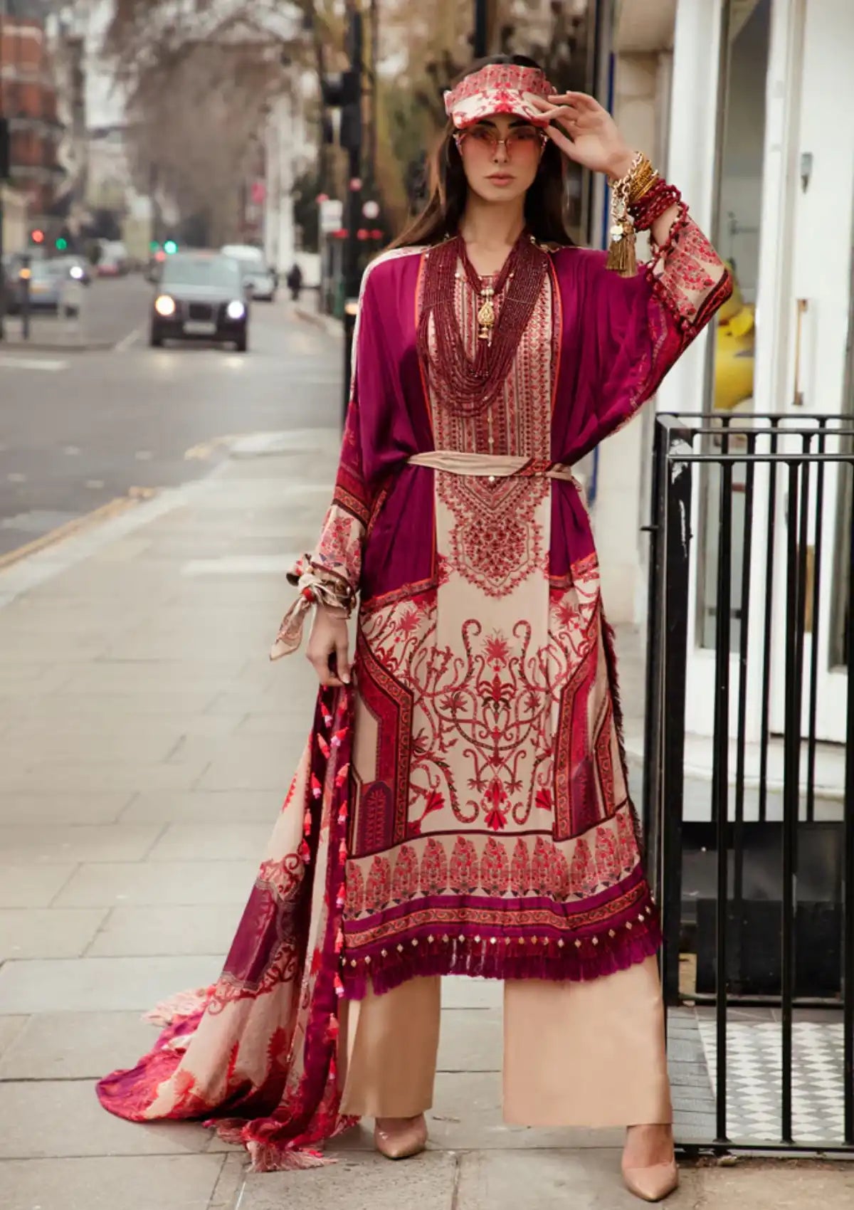 Sobia Nazir Silk Collection'22 D-01 - Mohsin Saeed Fabrics