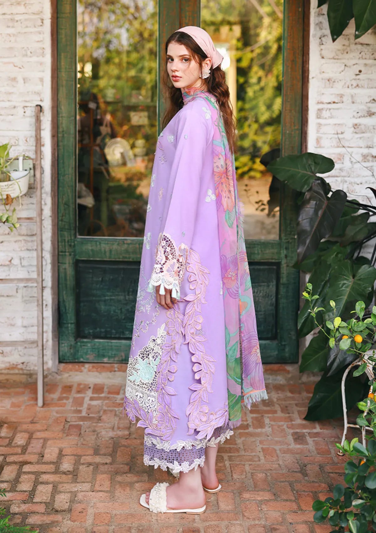 Hemline By Mushq Secret Garden Lawn'26 D-03 Dewspell