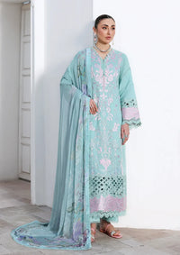 Roheenaz Floral Reveire Luxury Lawn'26 RNZ-609 Dewy Mist
