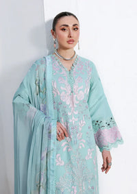 Roheenaz Floral Reveire Luxury Lawn'26 RNZ-609 Dewy Mist