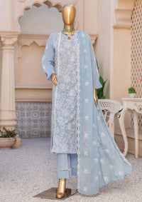 Dukhtar By KZ Emb Lawn'24 Vol-07 D-01 - Mohsin Saeed Fabrics