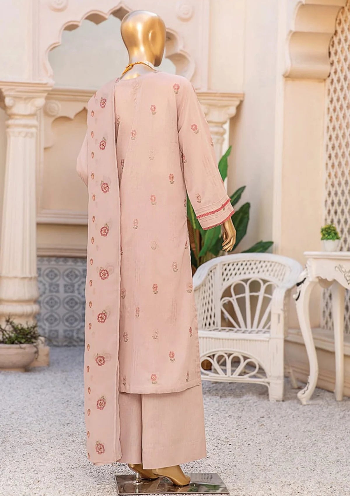 Dukhtar By KZ Emb Lawn'24 Vol-07 D-02 - Mohsin Saeed Fabrics