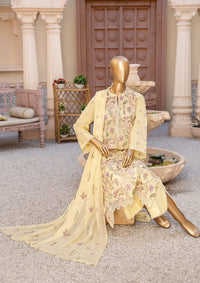 Dukhtar By KZ Emb Lawn'24 Vol-07 D-03 - Mohsin Saeed Fabrics