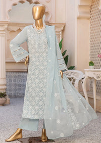 Dukhtar By KZ Emb Lawn'24 Vol-07 D-07 - Mohsin Saeed Fabrics