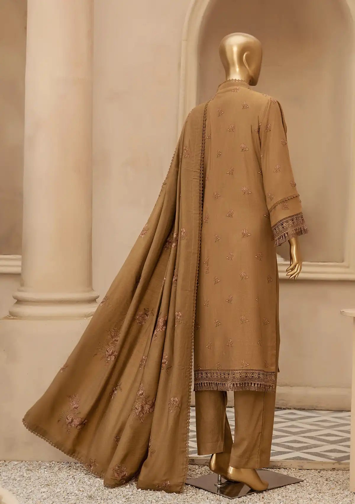Dukhtar By KZ Peach Leather'24 Vol-02 D-01
