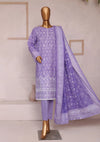 Elite by HZ Khaddar Chikankari'24 PK-12