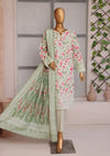 Elite by HZ Khaddar Chikankari'24 PK-15