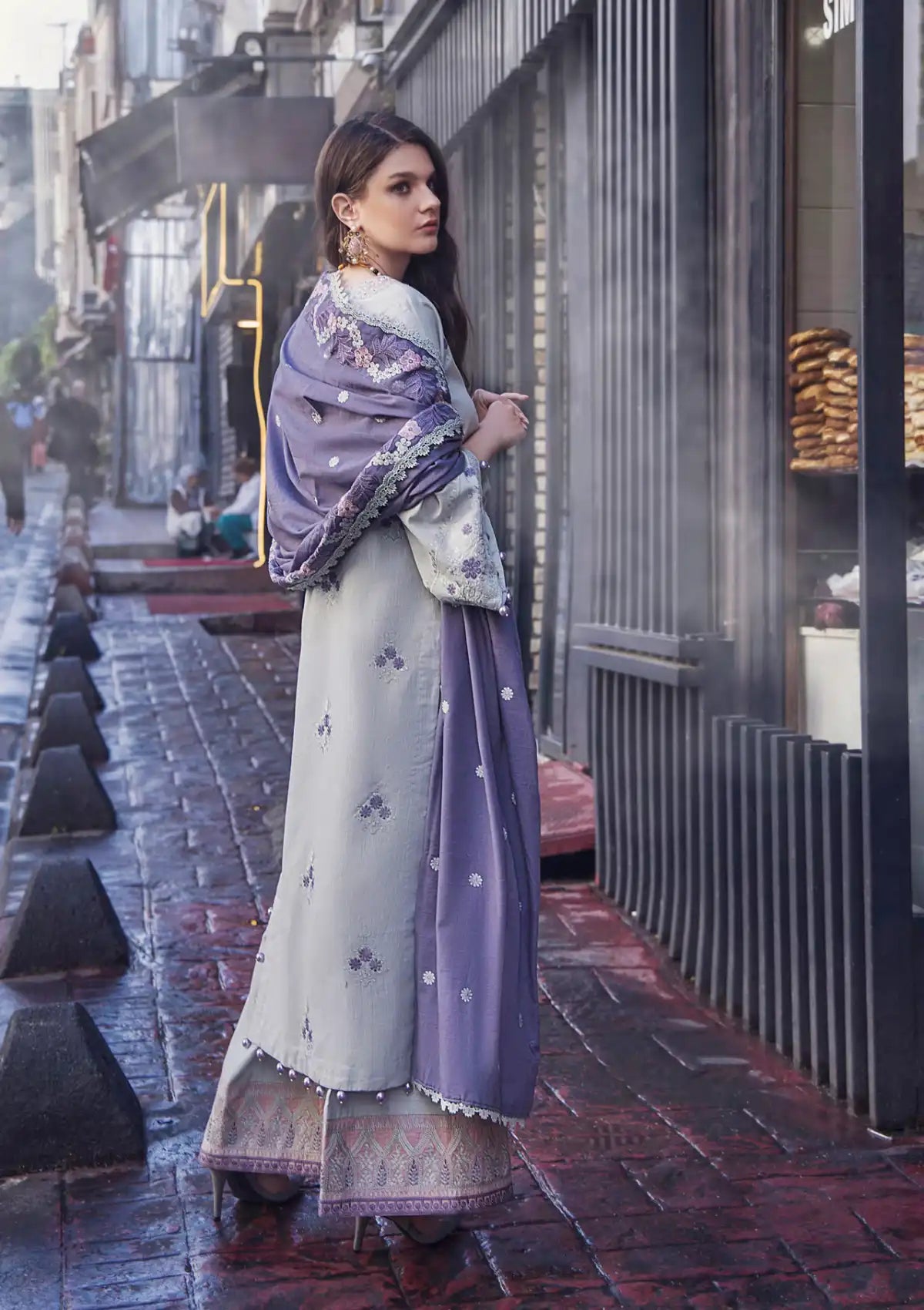 Eshaisha Emb Winter Collection'23 EA-514 - Mohsin Saeed Fabrics