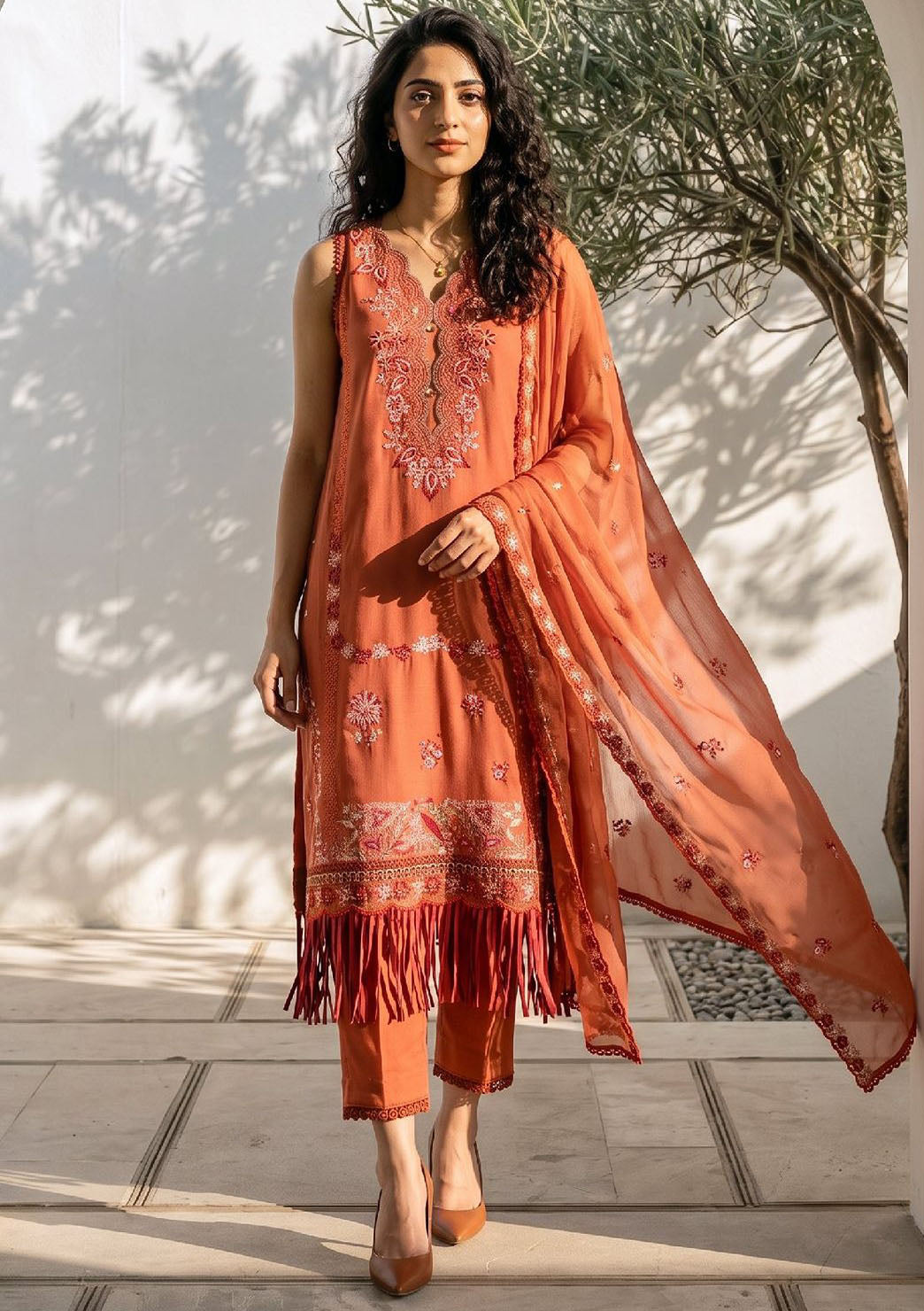 Elara By Panache Karandi'26 -CORAL