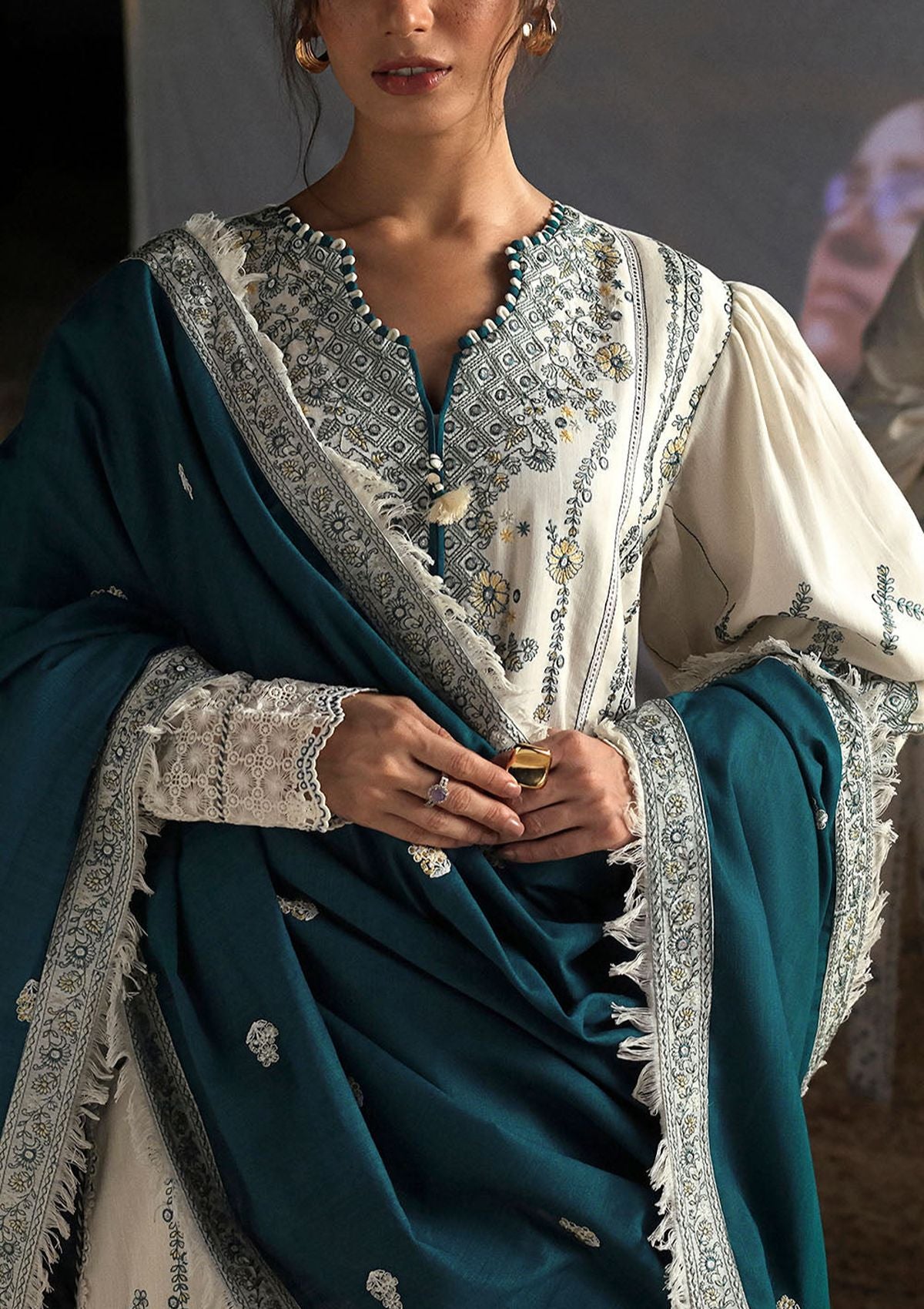 Gul Ahmed Emb Khaddar'26 K-62035