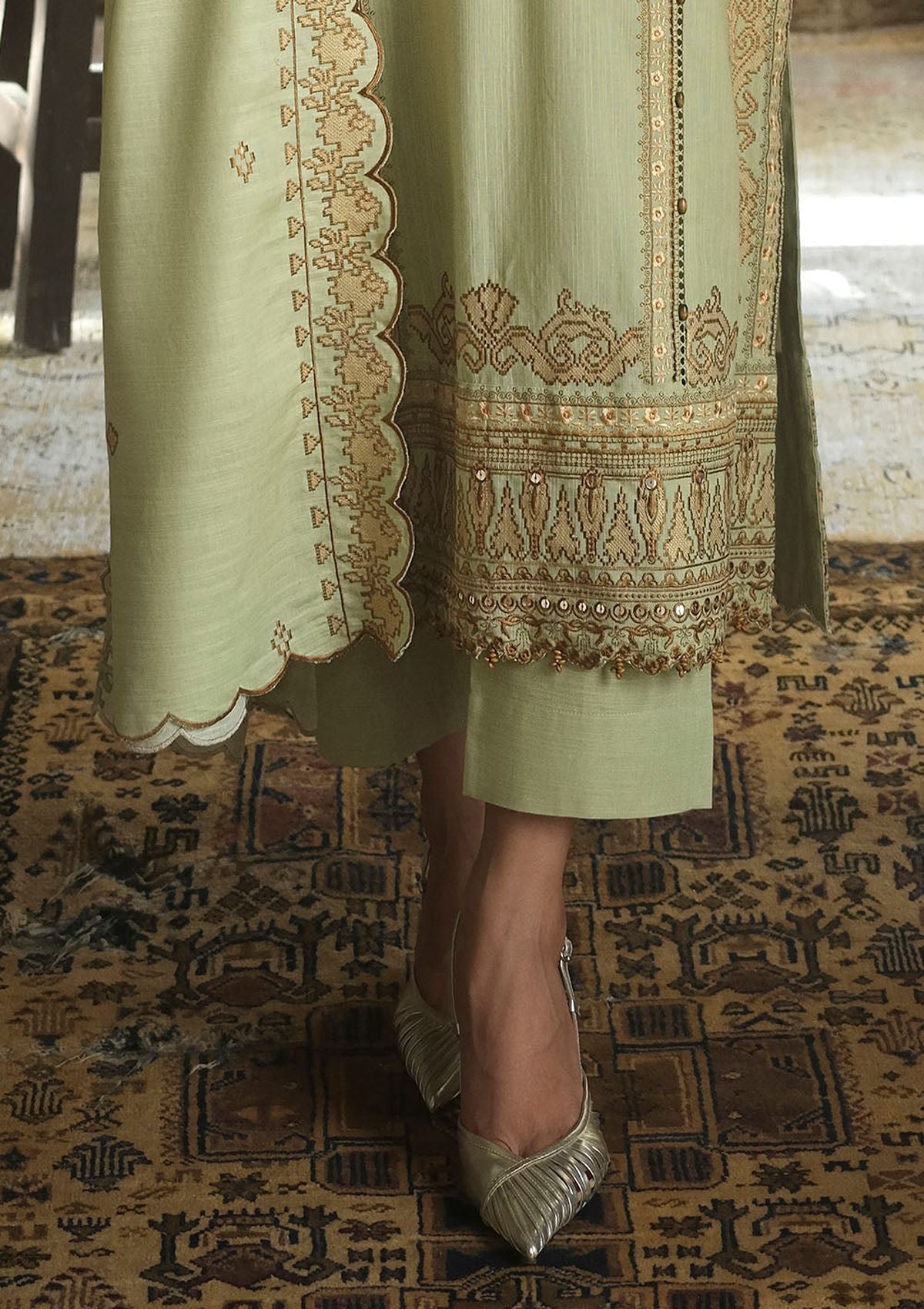 Gul Ahmed Emb Khaddar'26 K-62056