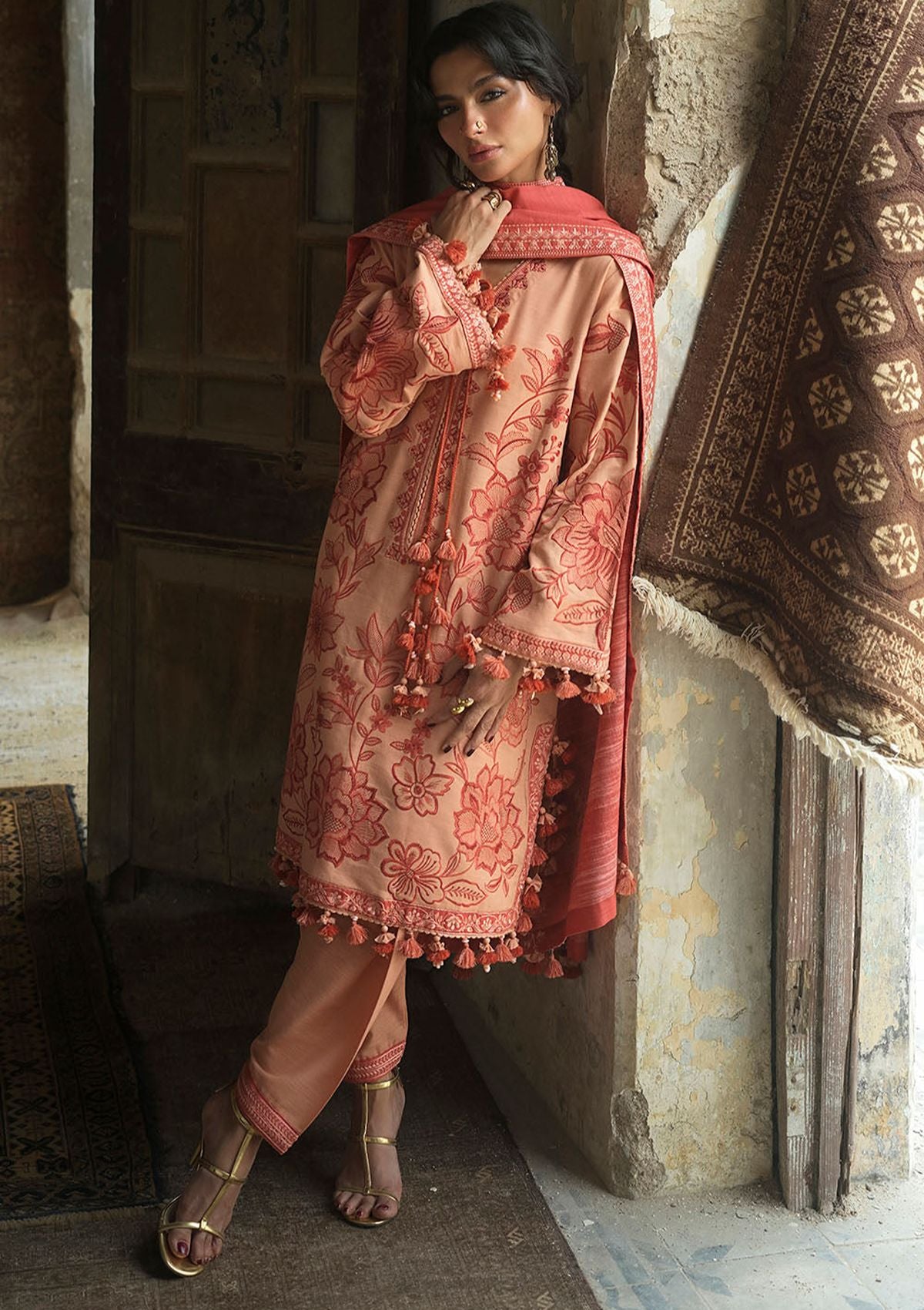 Gul Ahmed Emb Khaddar'26 K-62057