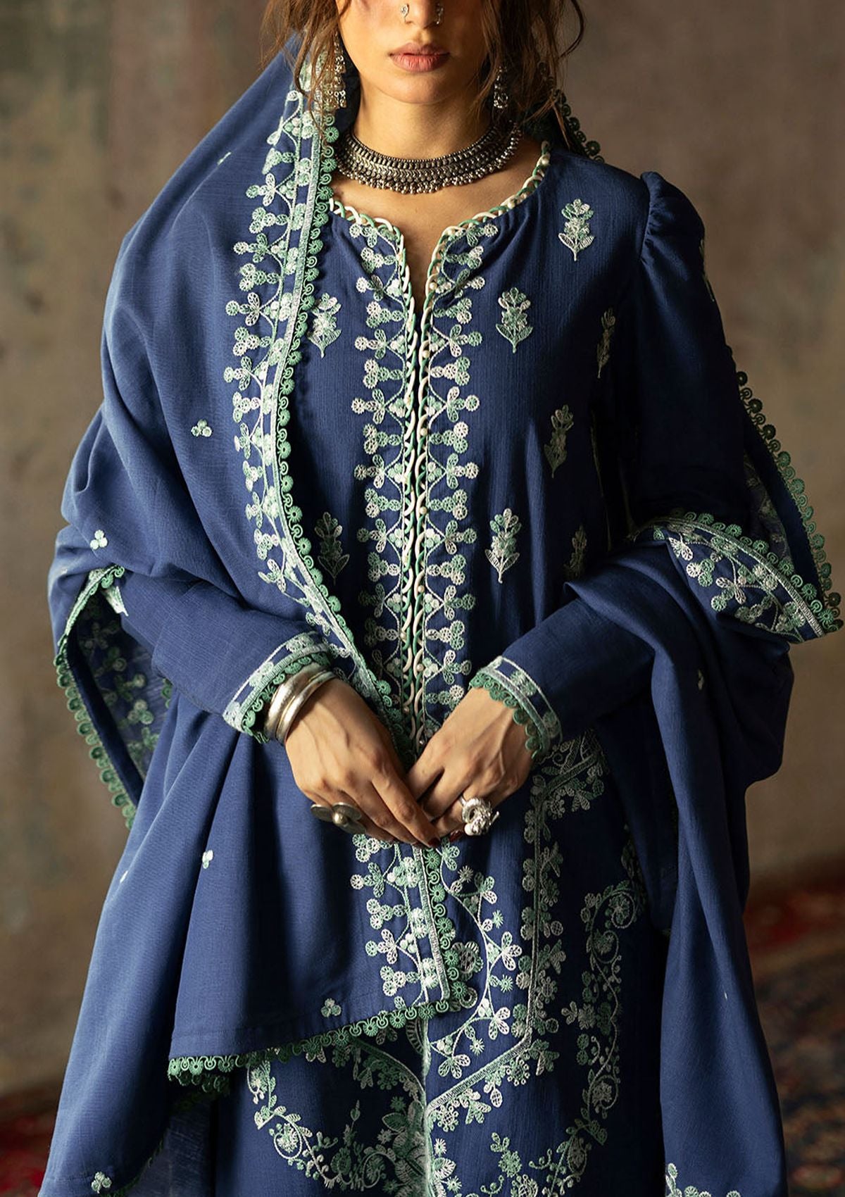 Gul Ahmed Emb Khaddar'26 K-62062