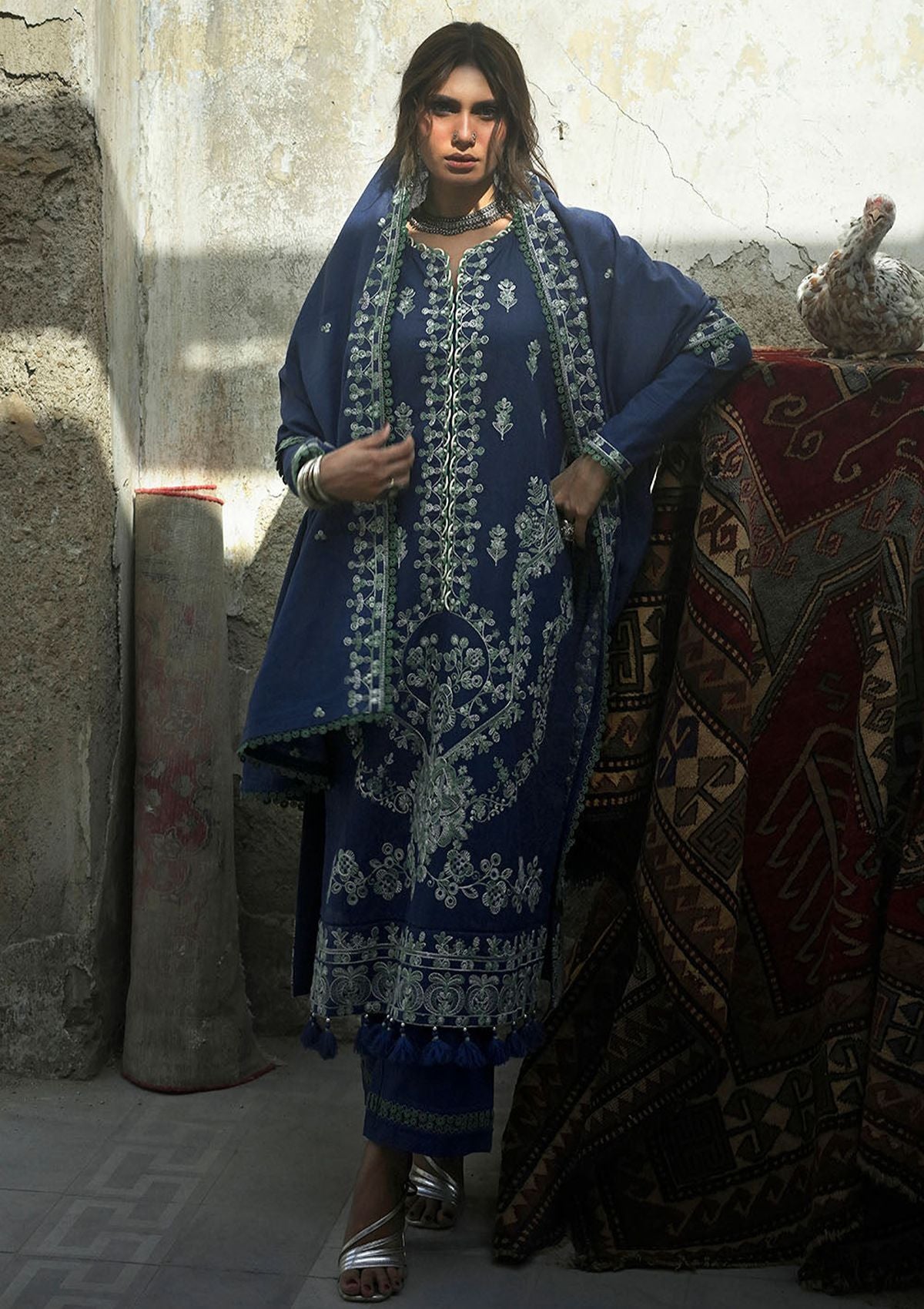 Gul Ahmed Emb Khaddar'26 K-62062