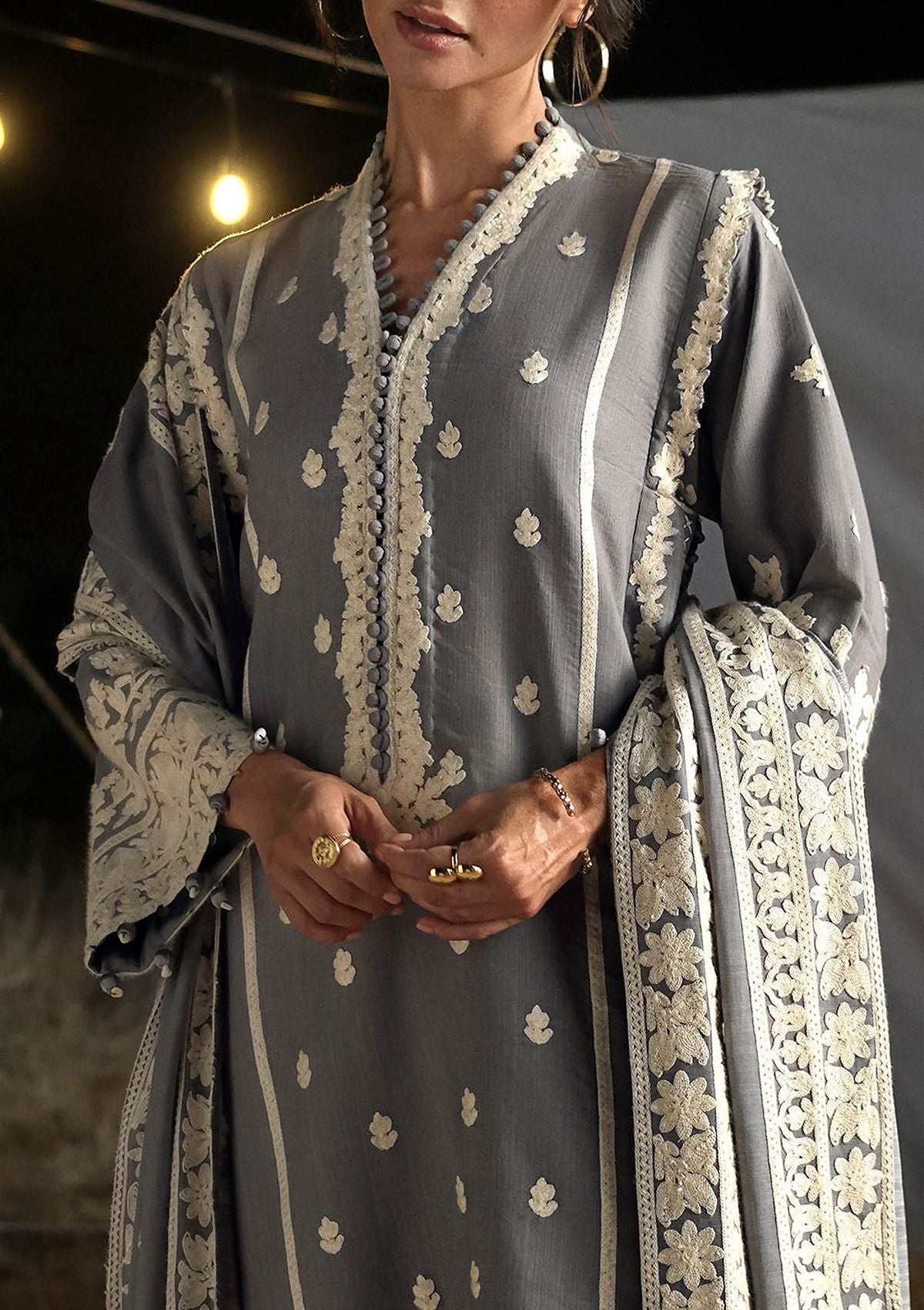 Gul Ahmed Emb Khaddar'26 K-62071