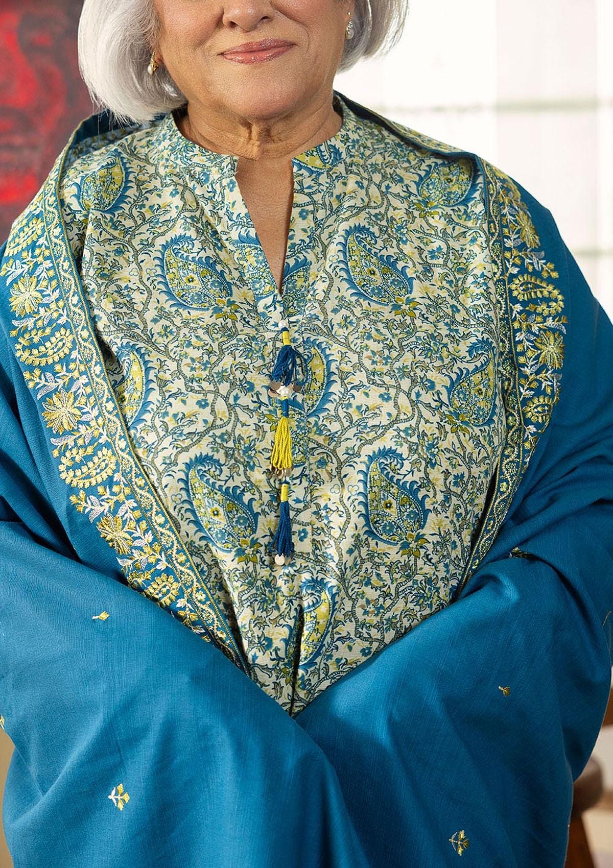 Gul Ahmed Printed Khaddar'26 K-52005