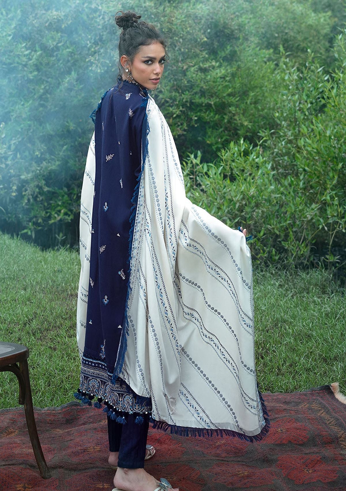 Gul Ahmed Emb Pashmina'26 AP-62003