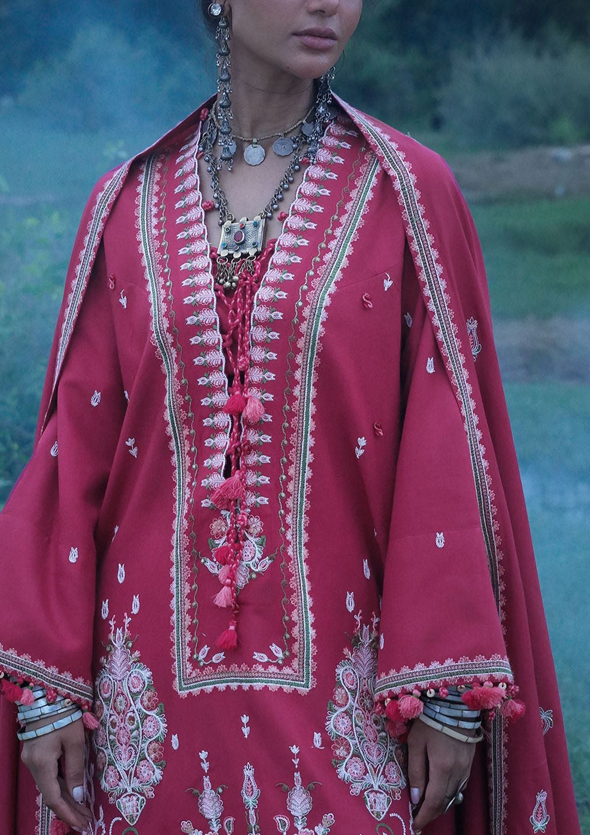 Gul Ahmed Emb Pashmina'26 AP-62013