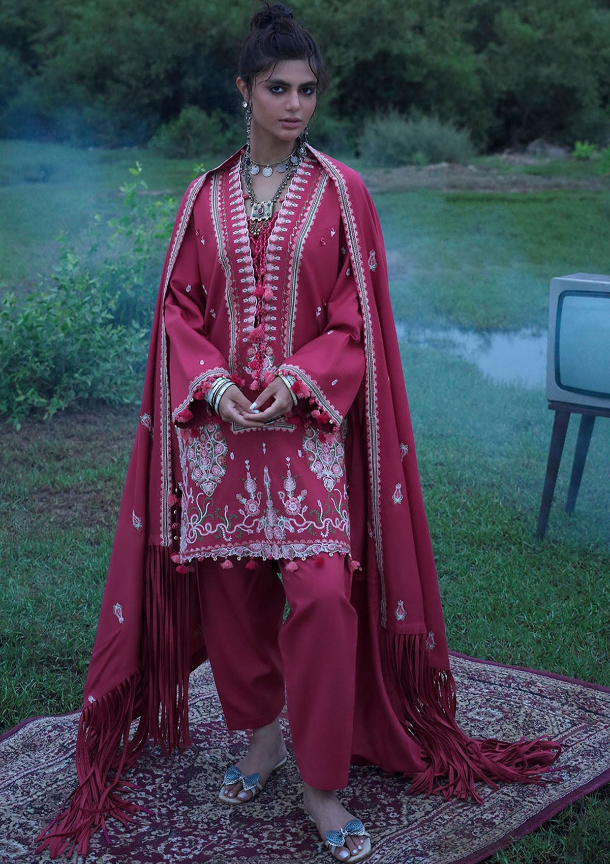Gul Ahmed Emb Pashmina'26 AP-62013