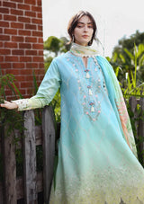 Mushq Solace Ombre Chikankari'26 D-02 Ethereal Pause