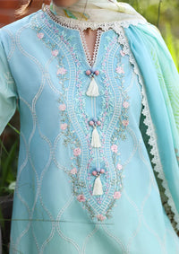 Mushq Solace Ombre Chikankari'26 D-02 Ethereal Pause