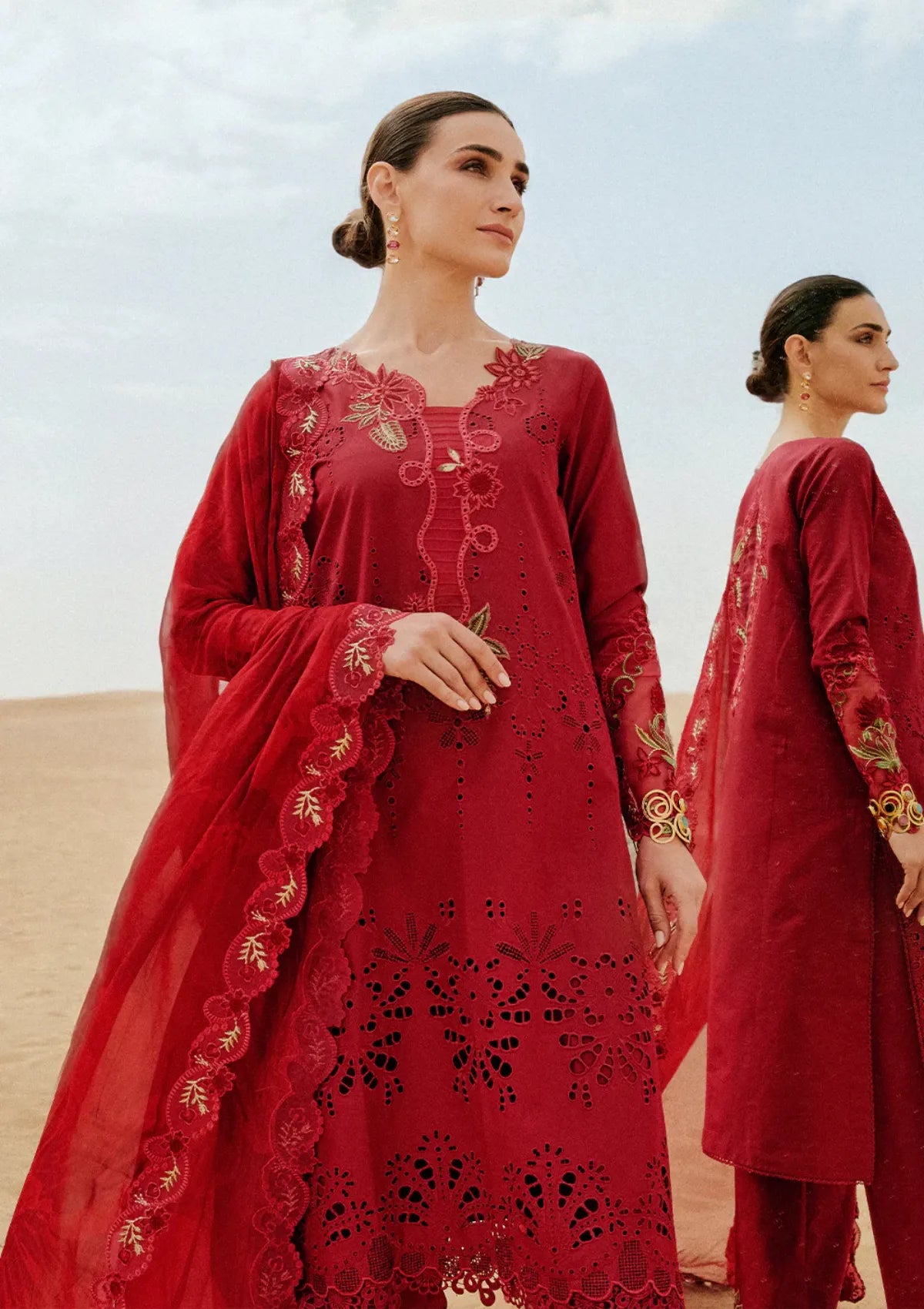 Saira Rizwan Luxury Lawn'26 SRL-06 RAYLI